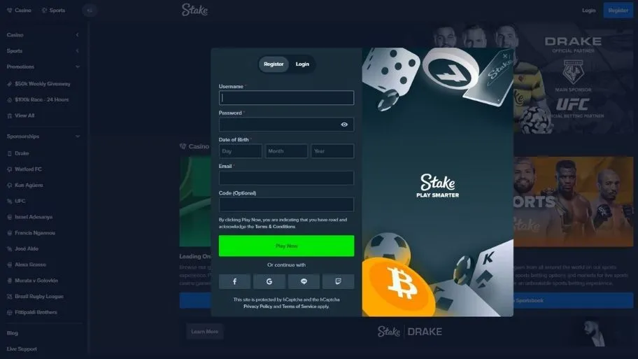 How to Login to Stake Casino from South Africa