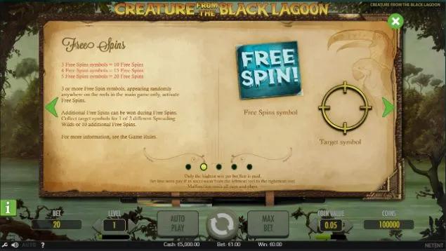 Creature From The Black Lagoon Slots Review-carousel-2