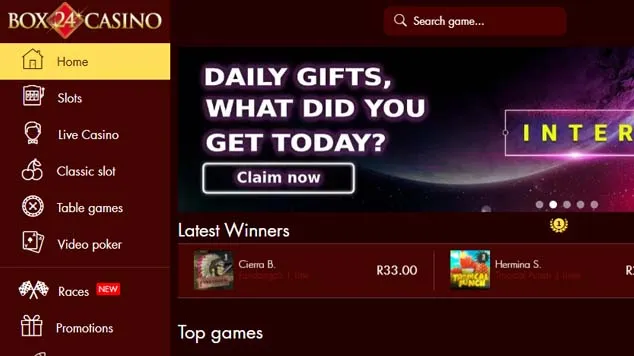 Box24 online casino