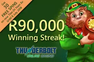 Winning Streak on Lucky 6 Slot at Thunderbolt Casino