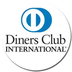 Diners club logo round
