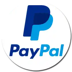 Paypal logo round