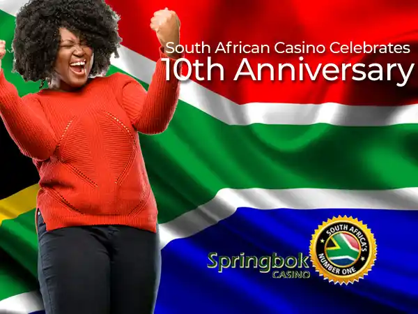 Springbok Casino Celebrates 10 Years as South Africa’s Favourite