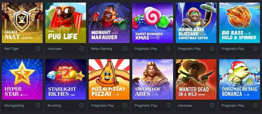 Variety of Online Slots Games Collection