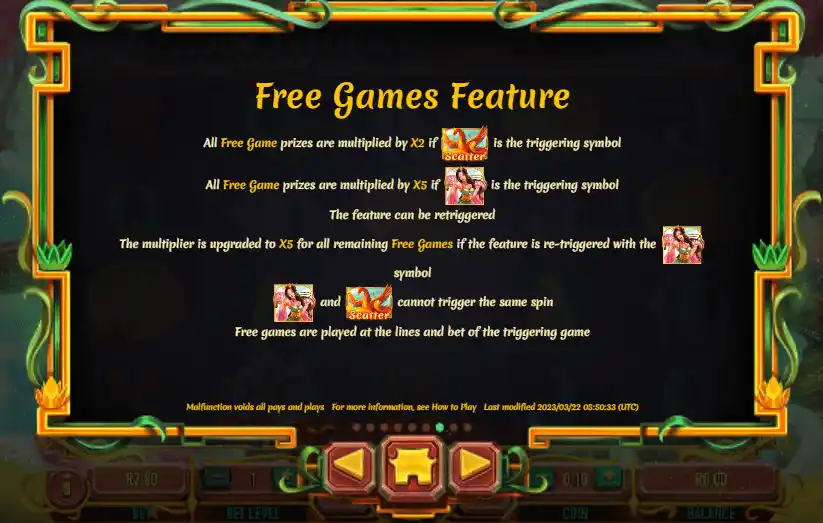 Mystic fortune free game feature 02