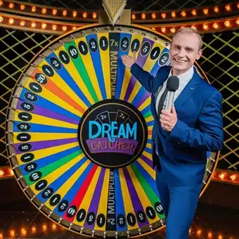 Presenter of Dream Catcher live casino game show