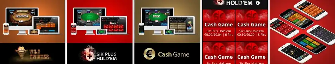 Playtech poker games screenshot