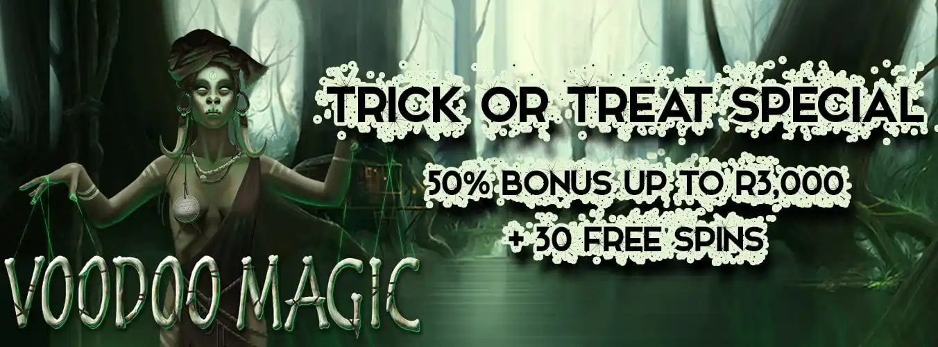 Jackpot Cash Halloween Bonus Voodoo Magic