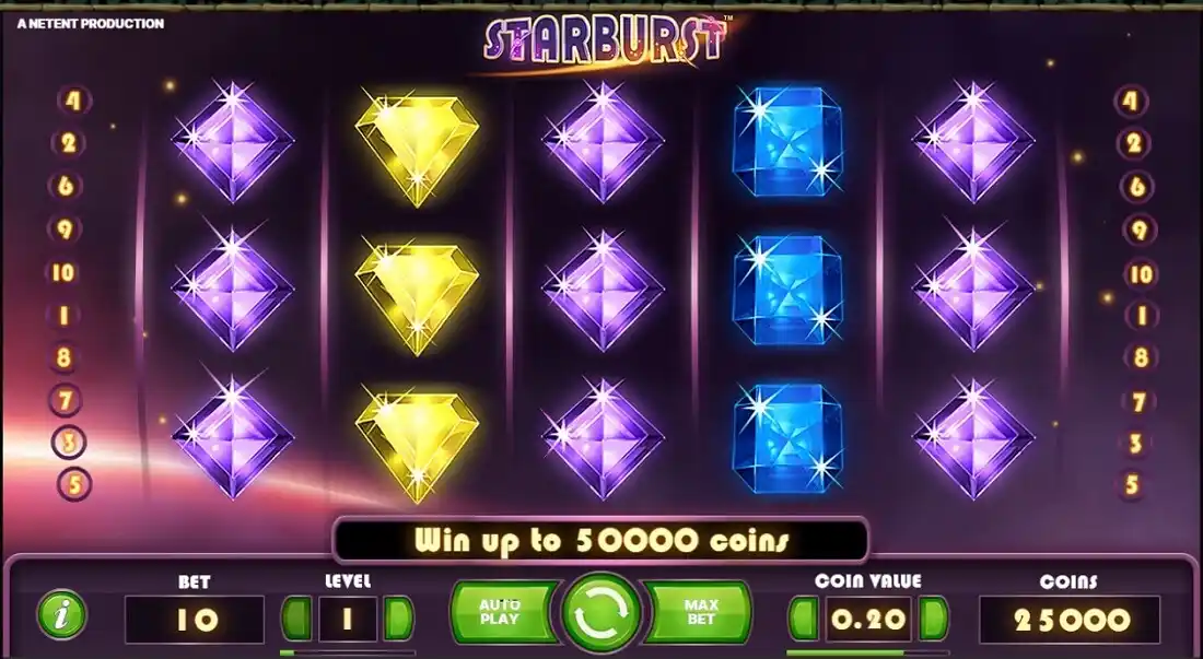 Starburs game screenshot