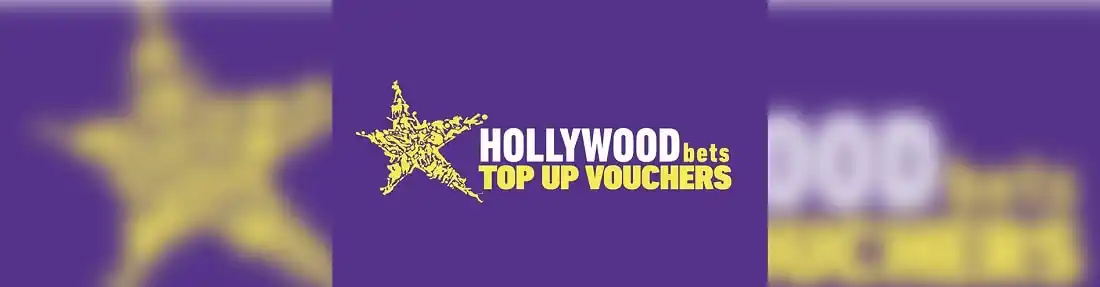 Hollywoodbets top up vouchers banner