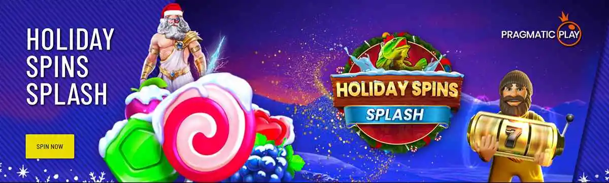 Holiday spins splash pragmatic play