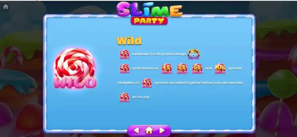 Slime Party Slot Wild Symbols