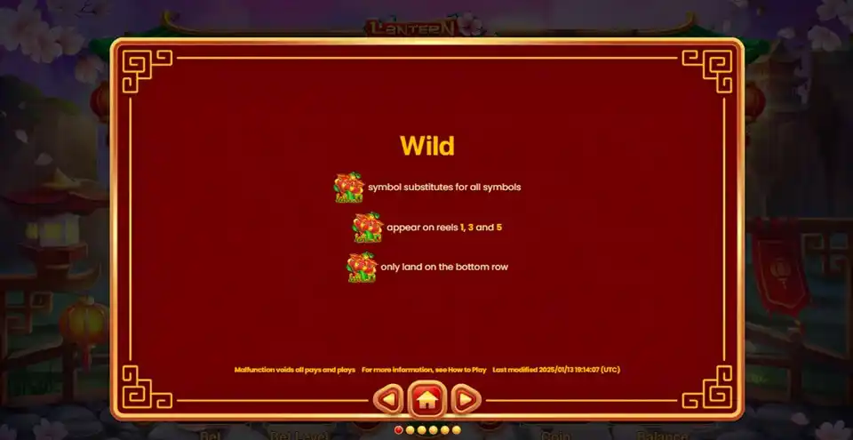 Lantern Luck Slot Wild Symbol