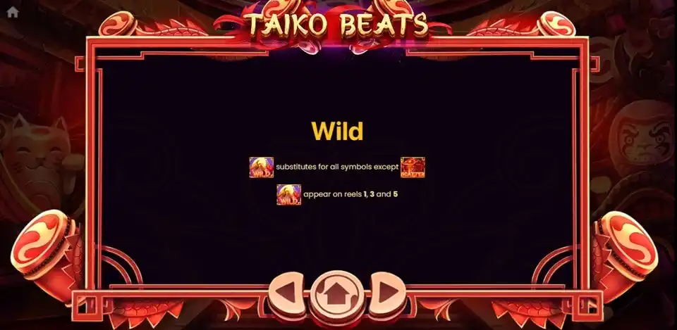 Taiko Beats Slot Wild Symbol