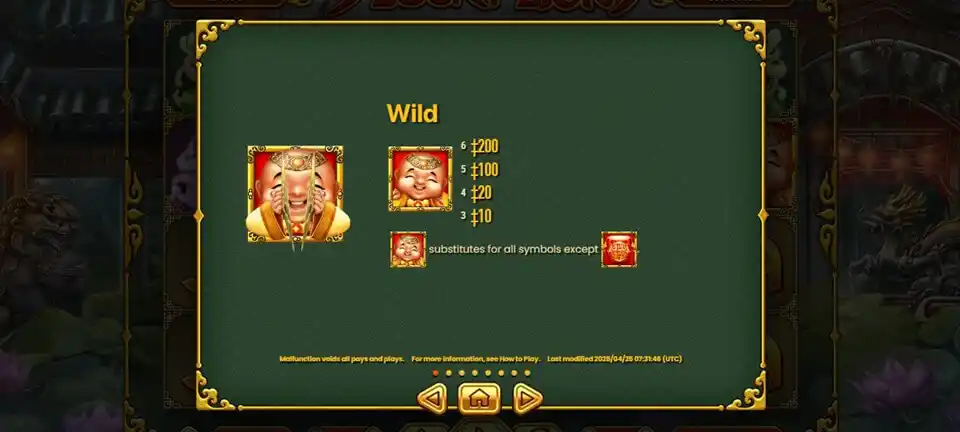 5 Lucky Lions Slot Wild