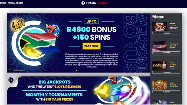 Trada Casino Bonuses