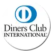 Diners club logo round