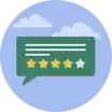 Customer Rating Review Icon
