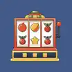 Slot machine with different symbols