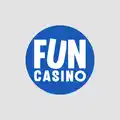Logo image for fun casino fun casino circle blue logo