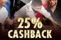 Springbok casino 25% cashback