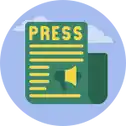 Press icon