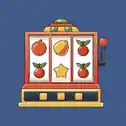 Slot machine with different symbols