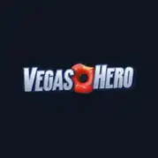 Logo image for vegas hero casino vegashero logo