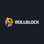 Logo image for rollblock casino rollblock logo logo