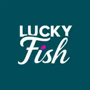Logo image for lucky fish lucky fish pink logo logo