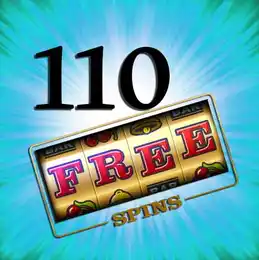 110 free spins