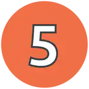 Number 5 Icon