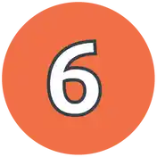 Number 6 Icon