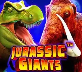 jurassic giants slot logo