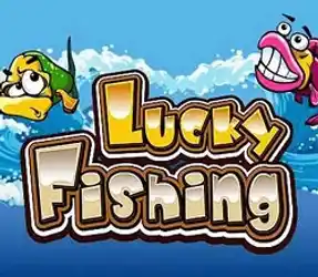 lucky fishing slot logo