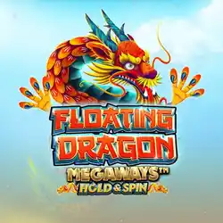 Logo image for floating dragon megaways