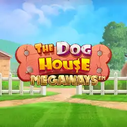 Logo image for the dog house megaways