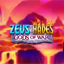 Logo image for zeus and hades gods of war