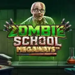 Logo image for zombie school megaways