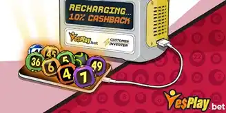 Yesplay lucky numbers cashback bonus