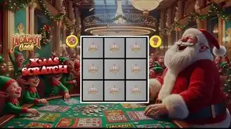 Jackpot Cash Christmas Scratch Card Frenzy