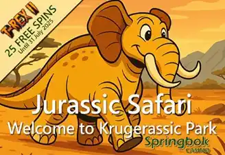 Springbok Casino Krugerassic Park July Promo