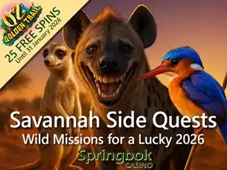 Springbok Casino January Promo