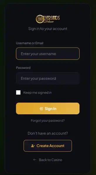 Silversands Deluxe Login