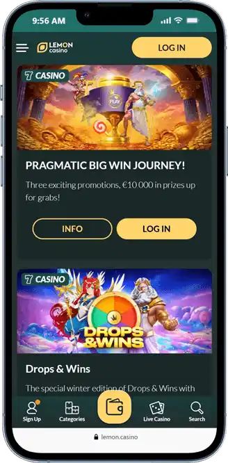 Lemon Casino Mobile