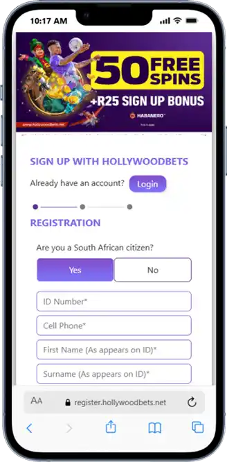 Hollywoodbets Mobile