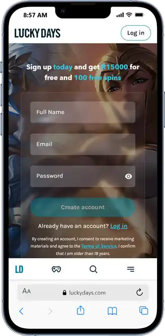 Lucky Days Casino on Mobile