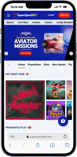 SuperSportBet on Mobile