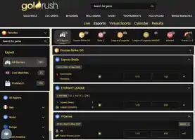goldrush esports betting