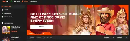 GG Bet promo page